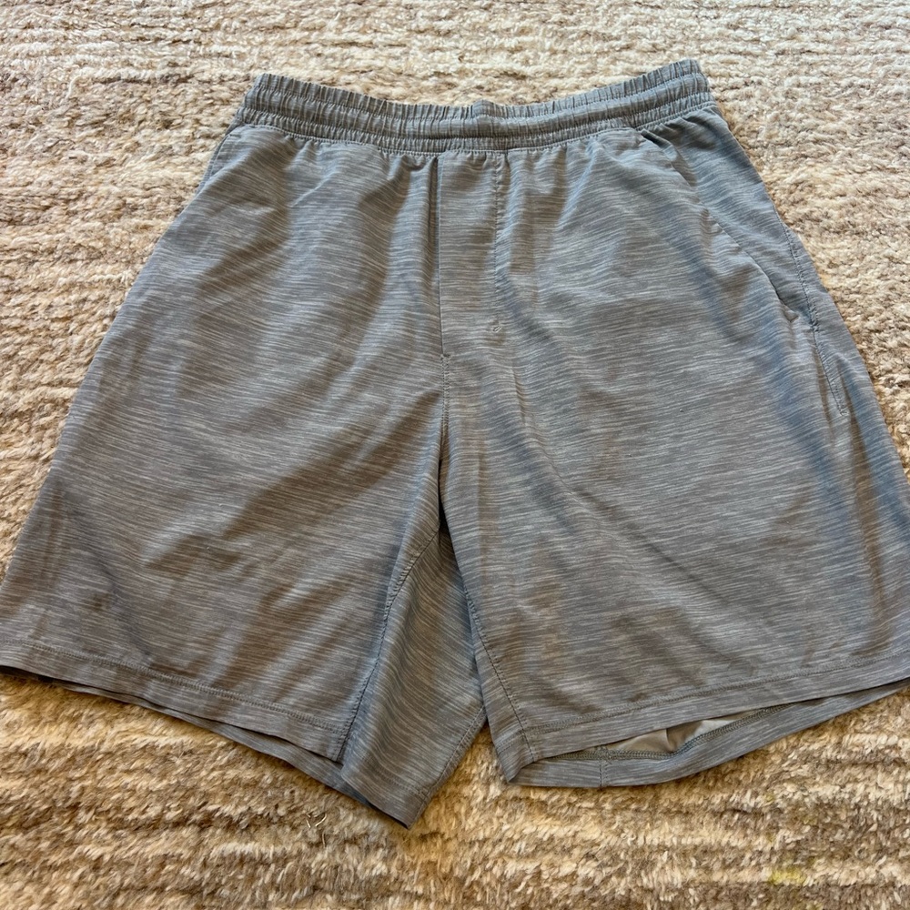 Lululemon Men's Gray Athletic Shorts
